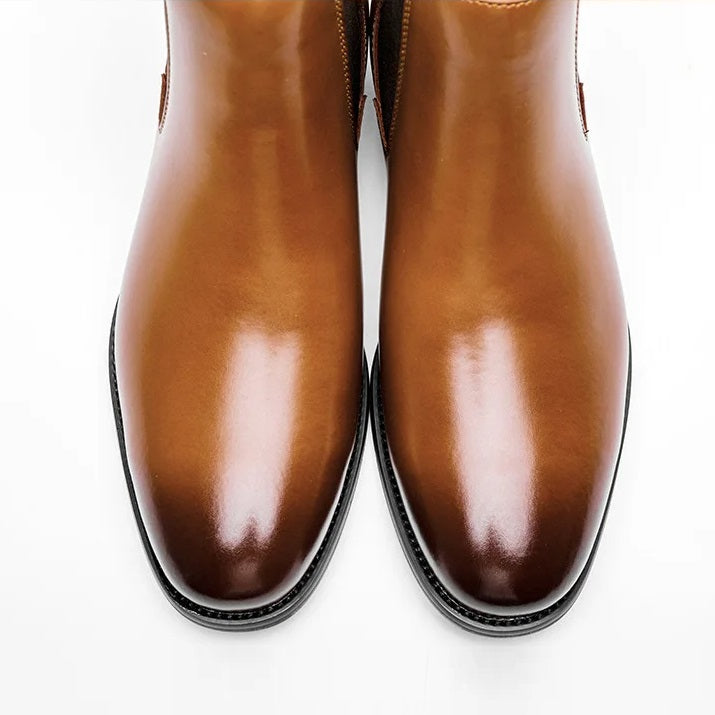 Men's Classic Genuine Leather Chelsea Boots