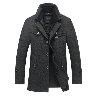 Men's Premium Gentle Double Layered Wool Coat