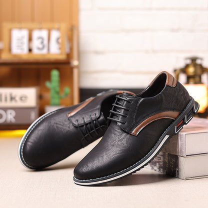 Men's Orthopedic Comfortable Walking Office Leather Shoes