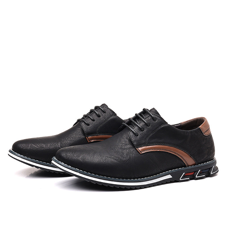 Men's Orthopedic Comfortable Walking Office Leather Shoes