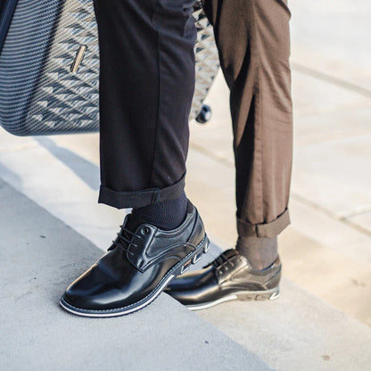 Men's Orthopedic Comfortable Leather Walking Office Shoes