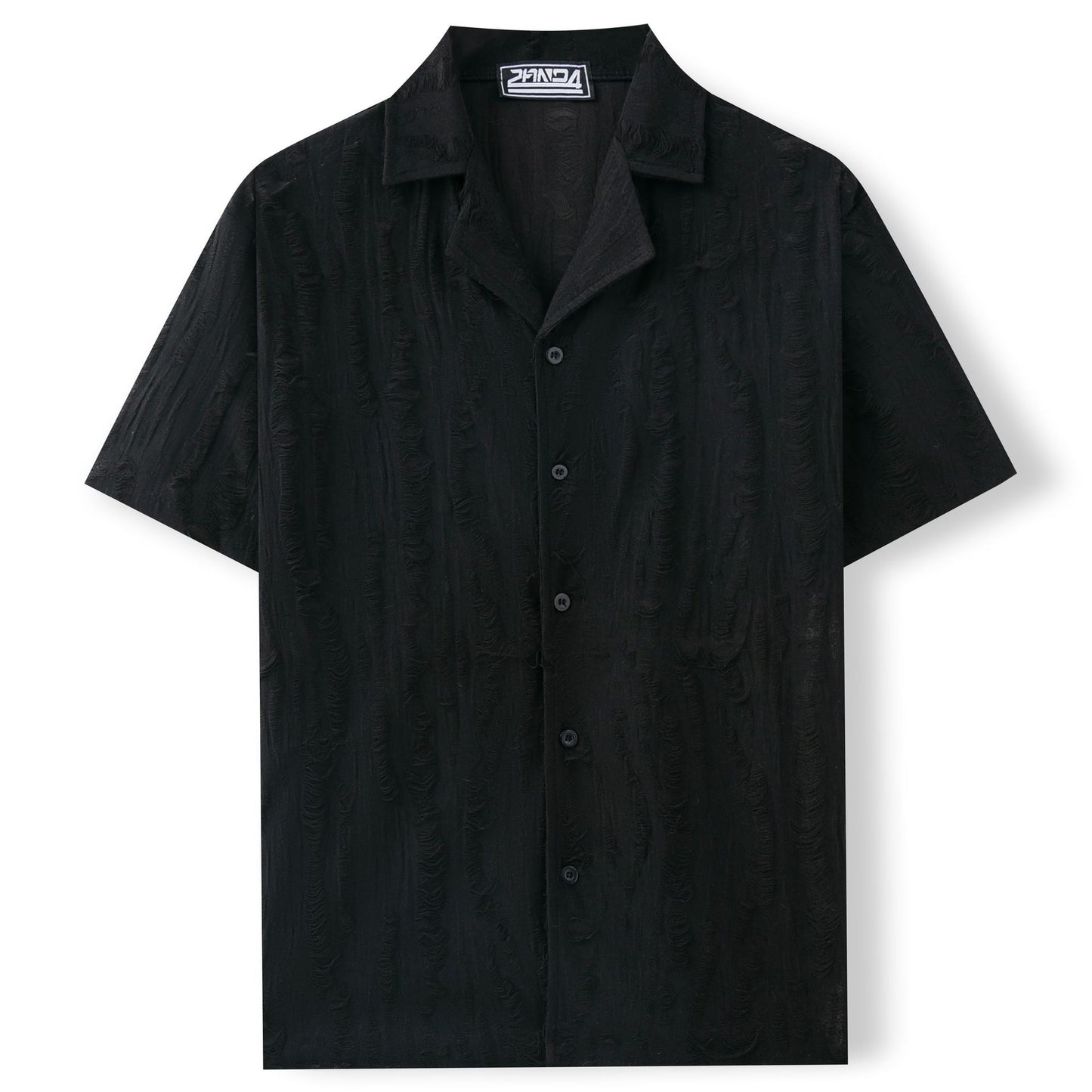 Men's Comfort Fit Breathable Textured Beach Shirt