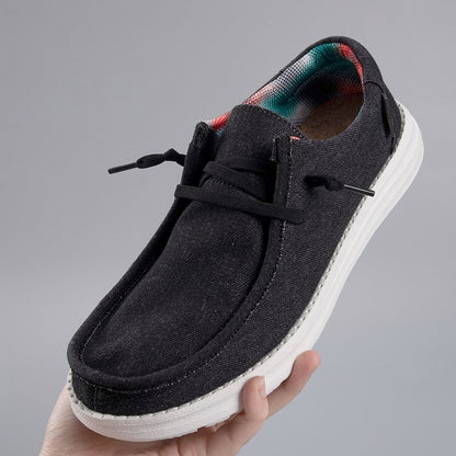 Men's Lightweight Breathable Canvas Walking Shoes