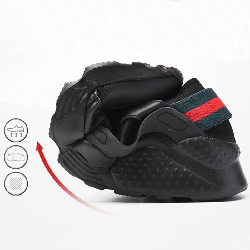 Men's Non-slip Mesh Lace-up Running Shoes