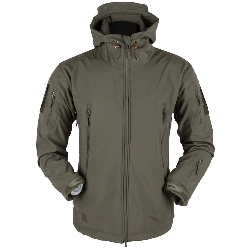 Men's Outdoor Warm Waterproof Windbreaker Jacket