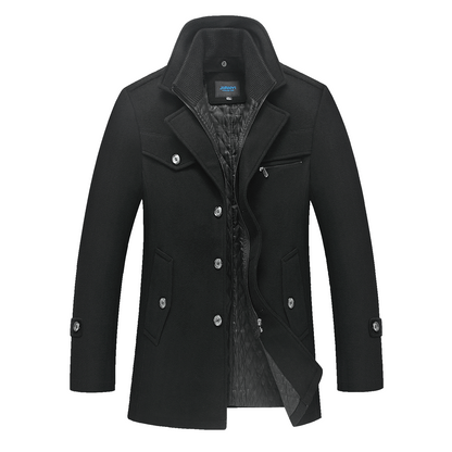 Men's Premium Gentle Double Layered Wool Coat