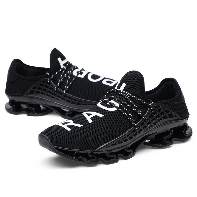 Pearlyo_Lace-up Flat Athletic Sneakers for Men 