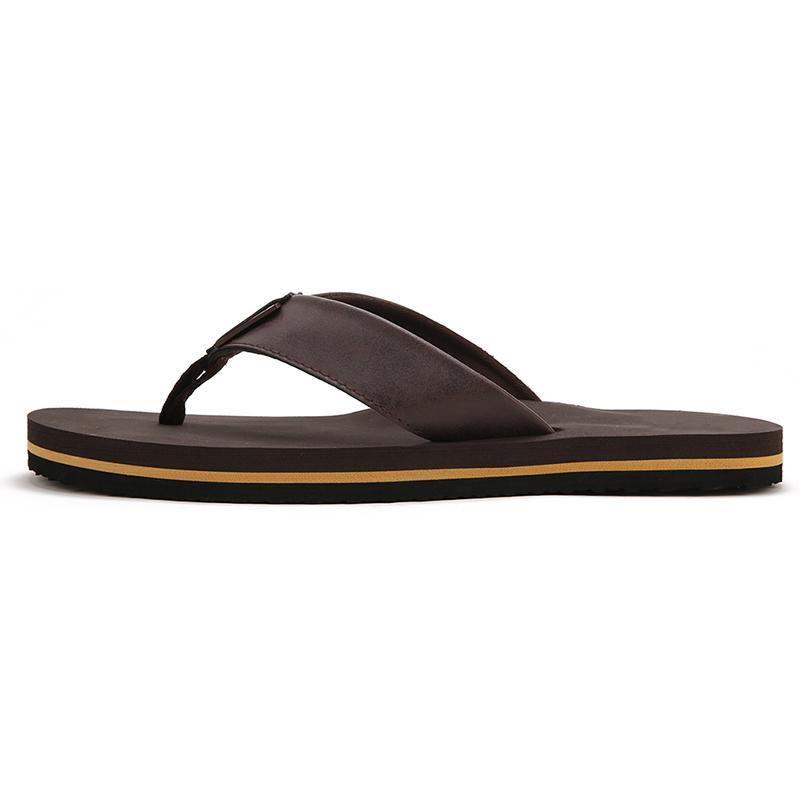 Mens Flip Flops Beach Sandals Lightweight EVA Sole Comfort Slippers