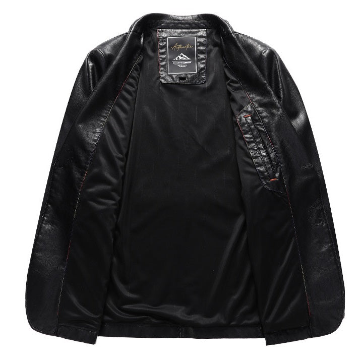 Men's Premium Casual Fitted Leather Jacket