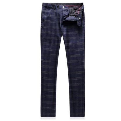 Men's Stripe Suits (Jacket+Pants+Vest), #002