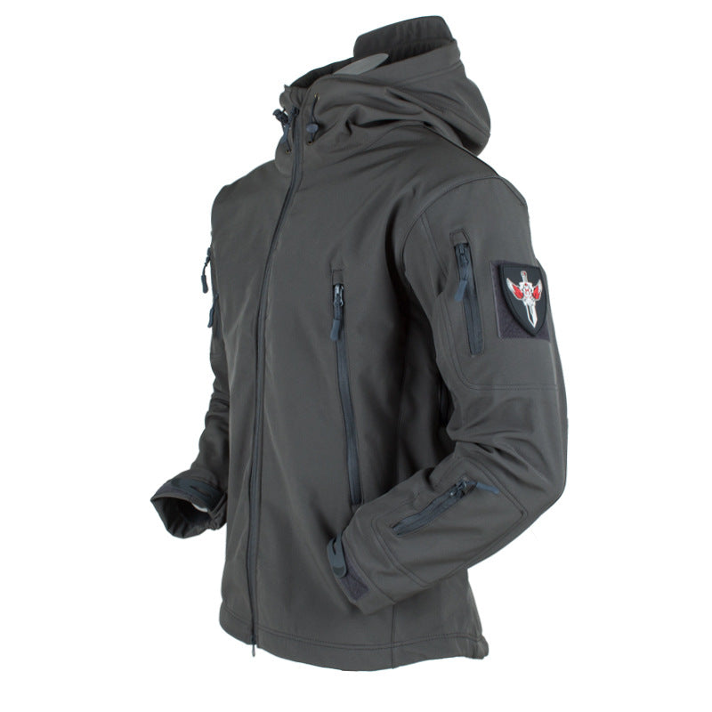 Men's Outdoor Warm Waterproof Windbreaker Jacket