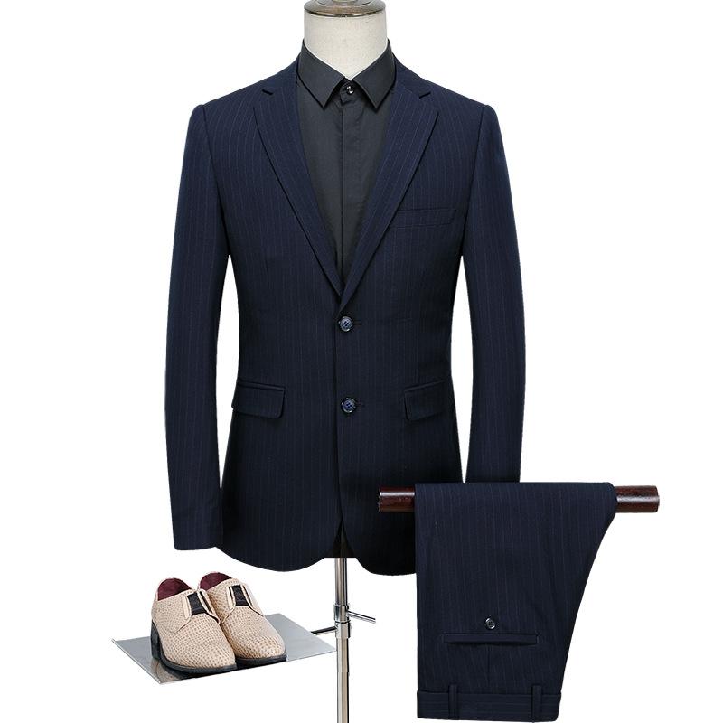 Luxury Stripe Suits (Jacket+Pants+Vest) #003