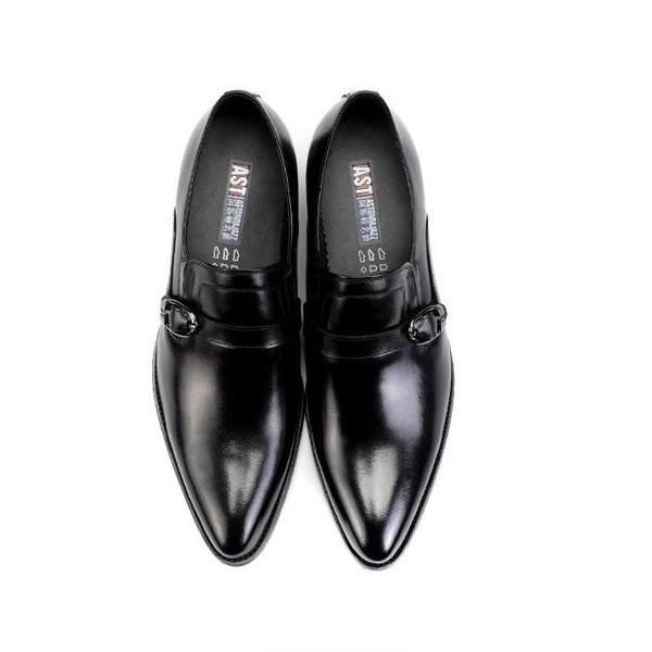 Men's Genuine Leather Strap Loafers