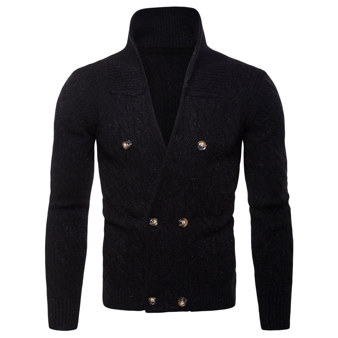 Men’s Relax Fit V-Neck Cardigan Sweater