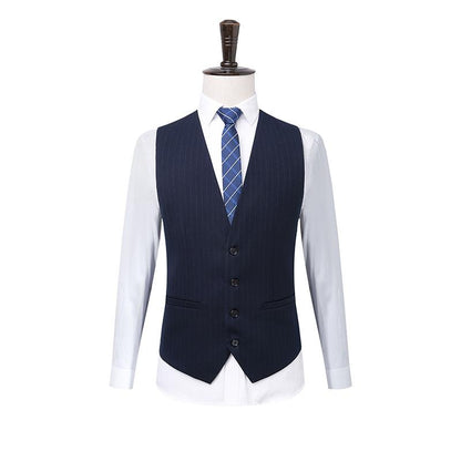 Luxury Stripe Suits (Jacket+Pants+Vest) #003