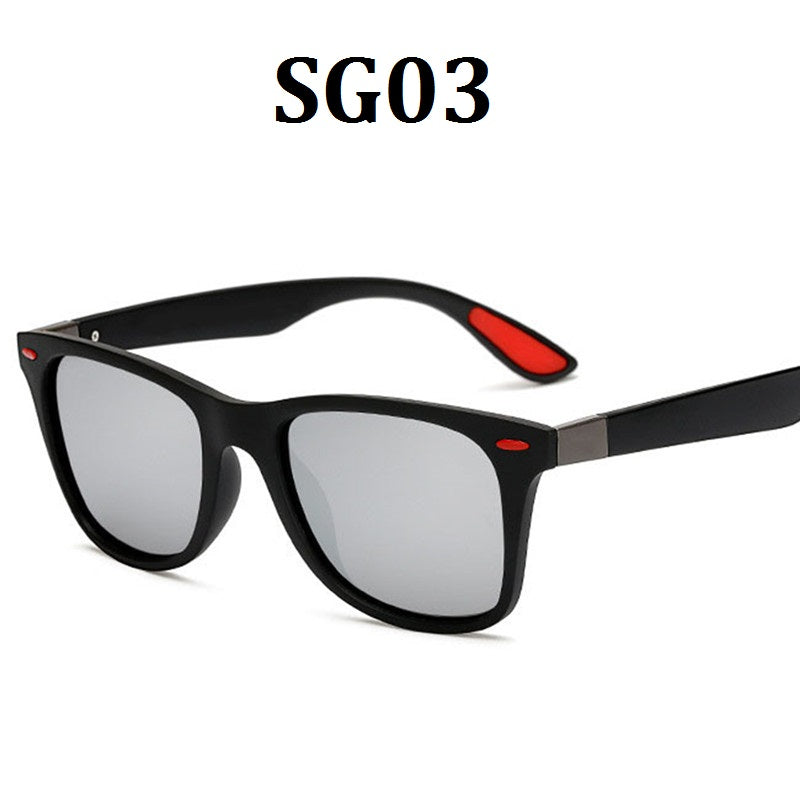 Polarized Sunglasses Retro Wayfarer Black HD Vision UV400 For Men