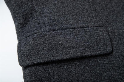 Gentlemen Scarf Premium Wool Coat