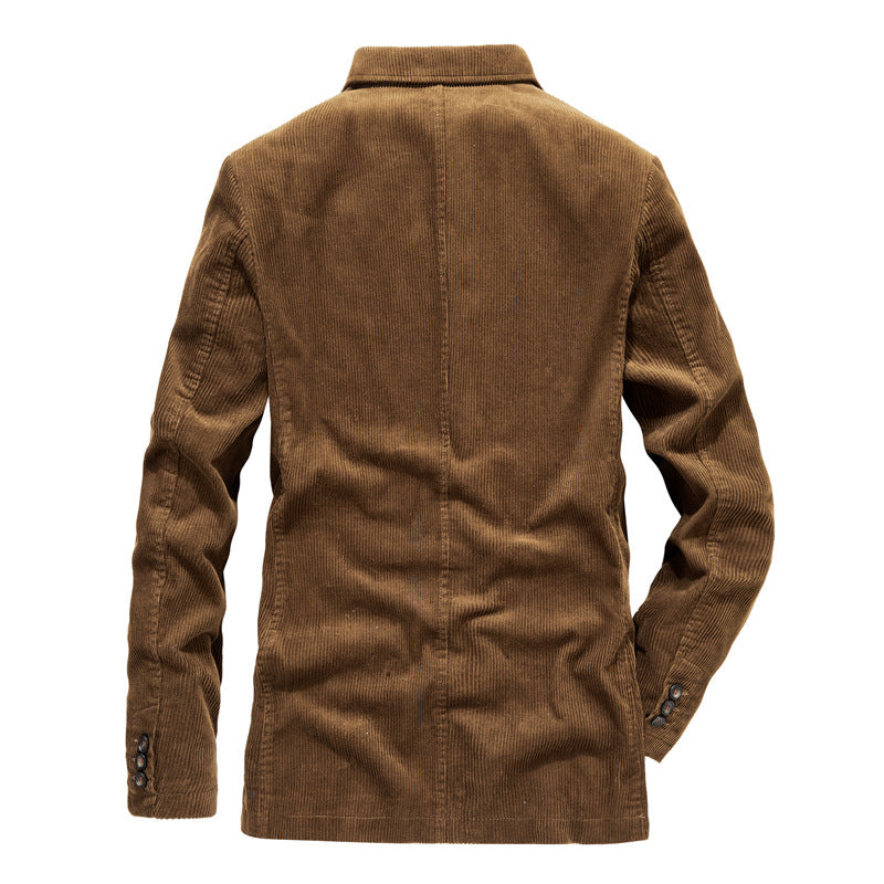 Men's Fitted Corduroy Jacket