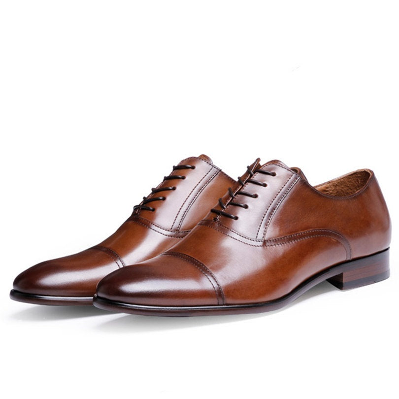 Classic Genuine Leather Oxford Shoes