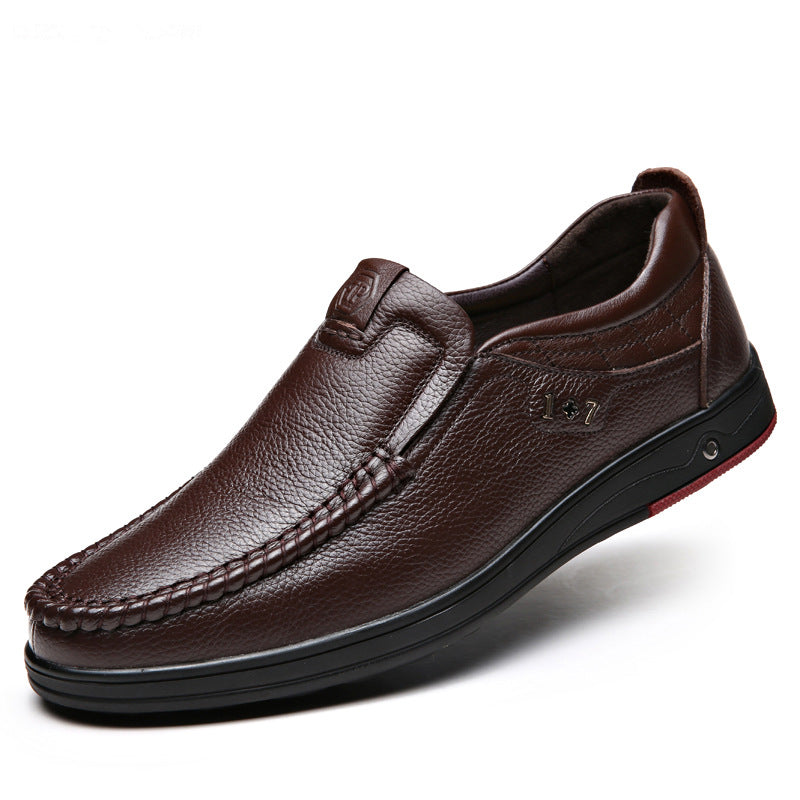 Leather Soft Slip-on Driving Shoes