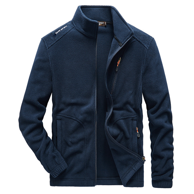 Men's Winter Outwear Thick Warm Fleece Jacket